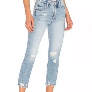 MOTHER Tomcat distressed jeans